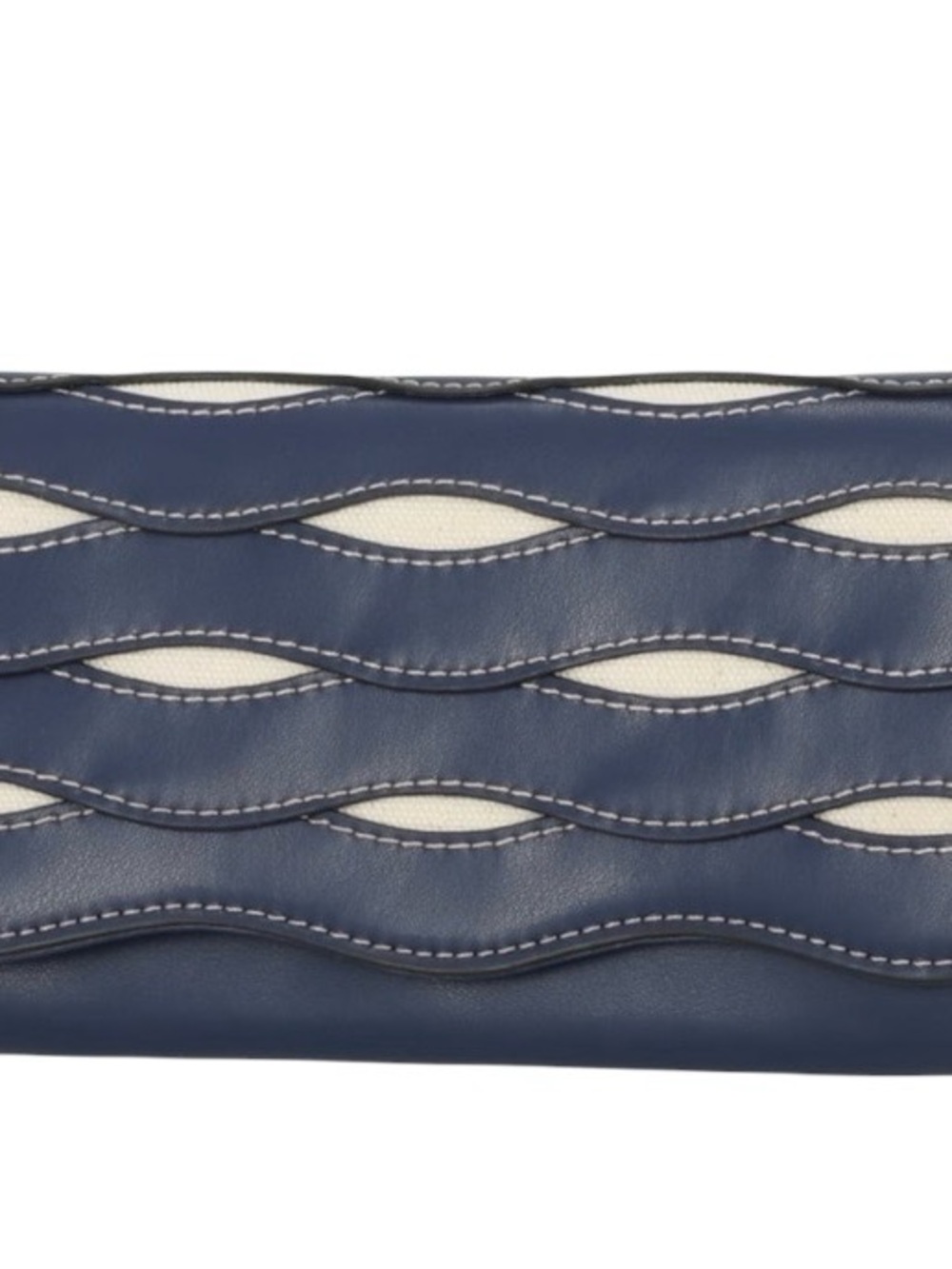 Avery Cut Out Clutch Wallet for Women from Free Assembly, Denim Blue